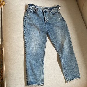 Abercrombie mom jeans